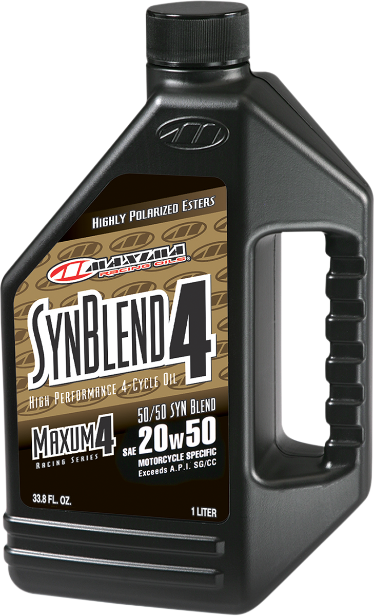 MAXIMA RACING OIL SynBlend Semi-Synthetic Oil - 20W50 - 1L 35901B