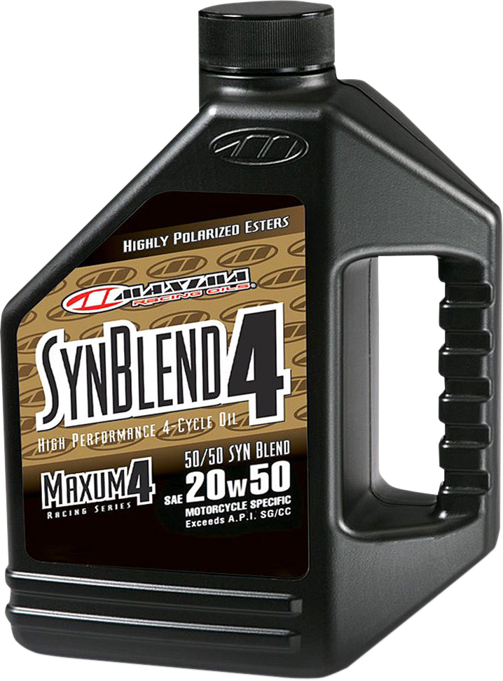 MAXIMA RACING OIL Premium High Performance Mineral 4T Engine Oil - 20W-50 - 1 US gallon 359128