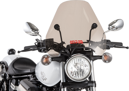 SLIPSTREAMER Spitfire Windshield - 15" - Smoke S-06-A-C-M