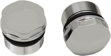 DRAG SPECIALTIES Fork Tube Cap - Chrome - 39 mm C23-0218D