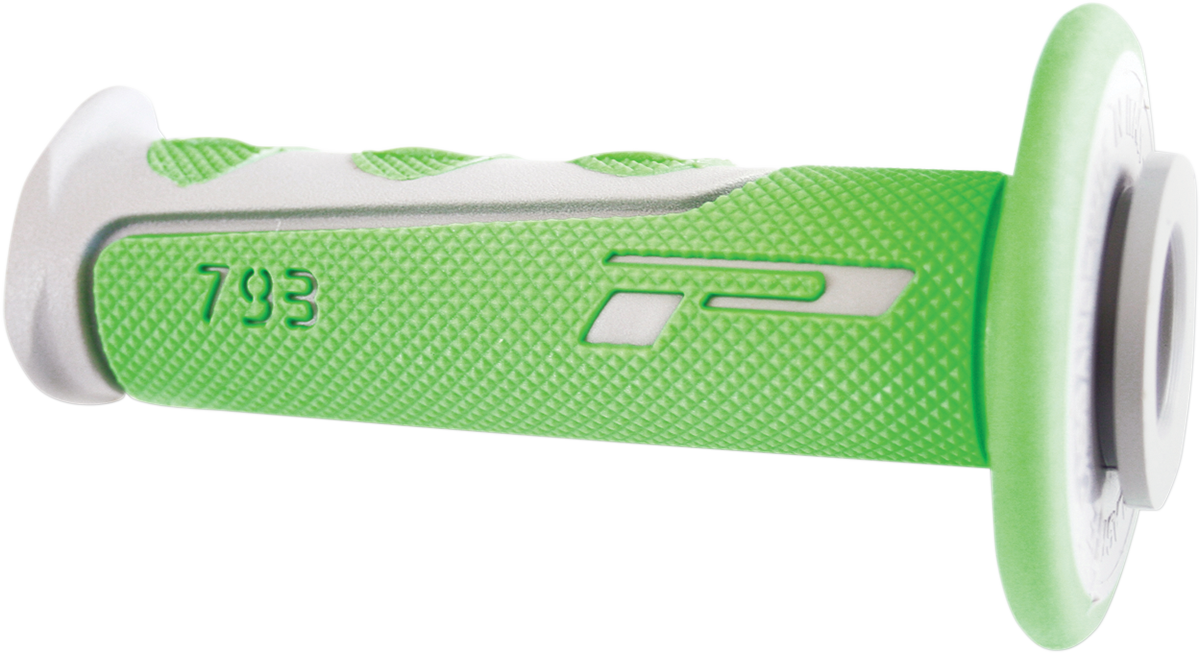 PRO GRIP 793 Grips - Gray/Green PA079300GRVE