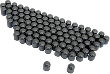 K&L SUPPLY Valve Stem Cap - Black - 100 Pack 32-9989