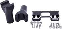 TRASK Assault Handlebar Risers - 4" - Black TM-8602-4RC