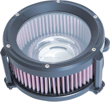 TRASK Assault Charge High-Flow Air Cleaner - Flat Black TM-1020BK
