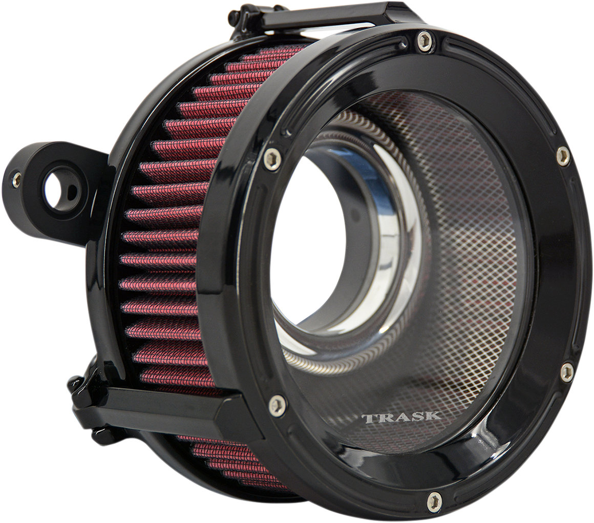 TRASK Assault Charge High-Flow Air Cleaner - Gloss Black TM-1021GBK