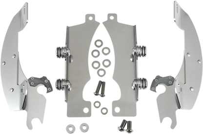 MEMPHIS SHADES Batwing Trigger Lock Mounting Kit - XV 950 - Polished MEK1915