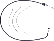 DRAG SPECIALTIES Quick Connect Clutch Cable - Upper - 52" - Black/Chrome 4323908HE