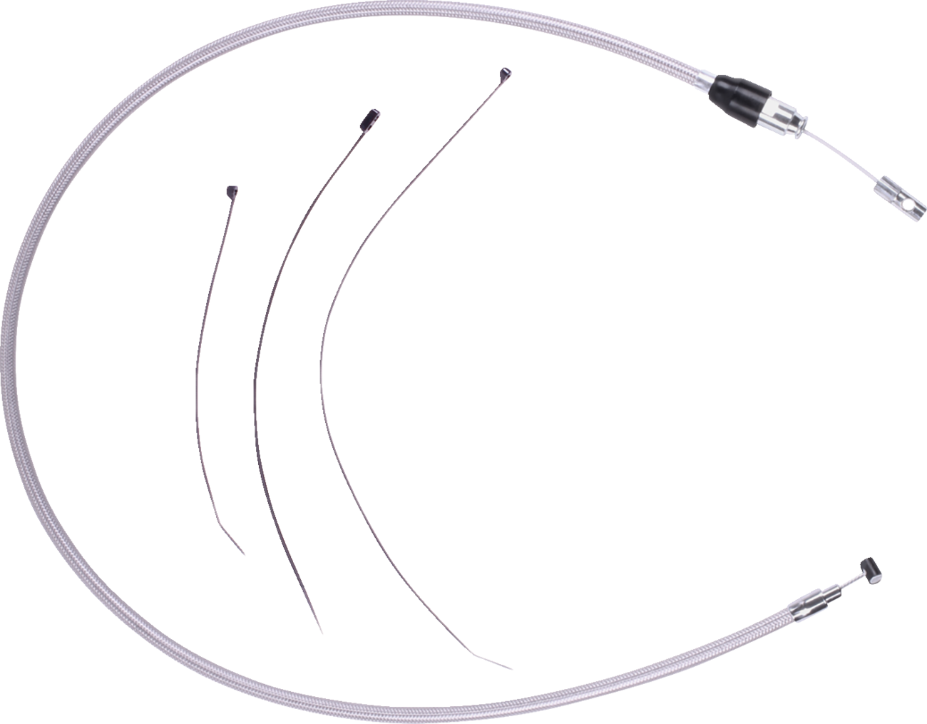 DRAG SPECIALTIES Quick Connect Clutch Cable - Upper - 50" - Stainless Steel 5323806HE