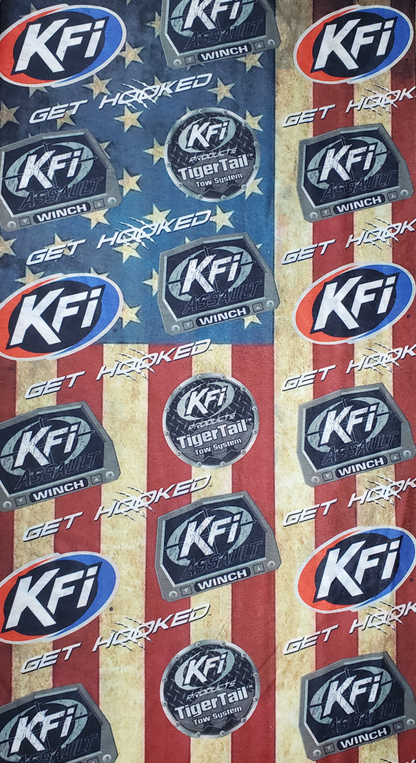 KFI PRODUCTS Face Mask with KFI Logos - Color FM-CLR