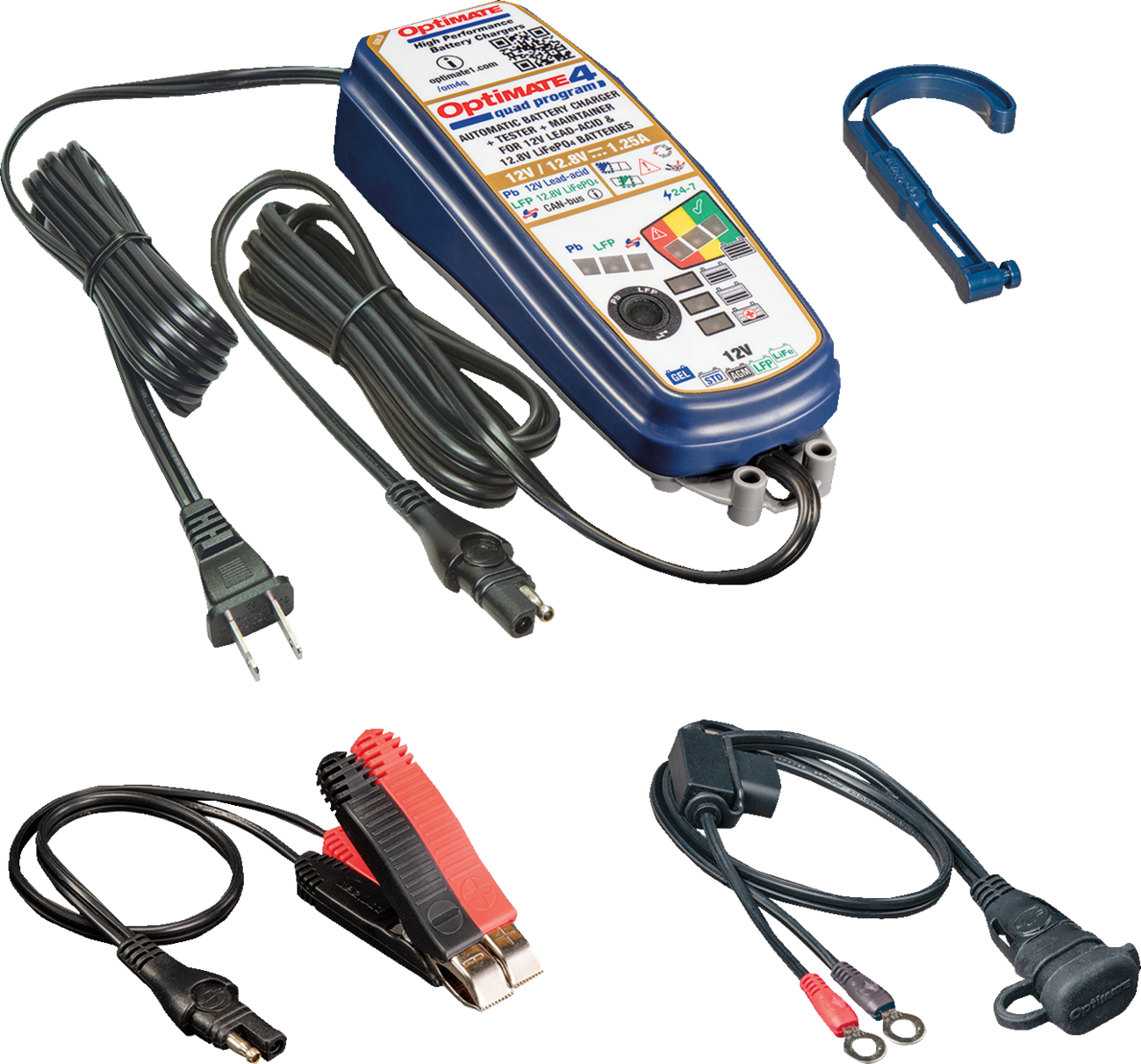 TECMATE Battery Charger/Maintainer - Quad Programer TM631