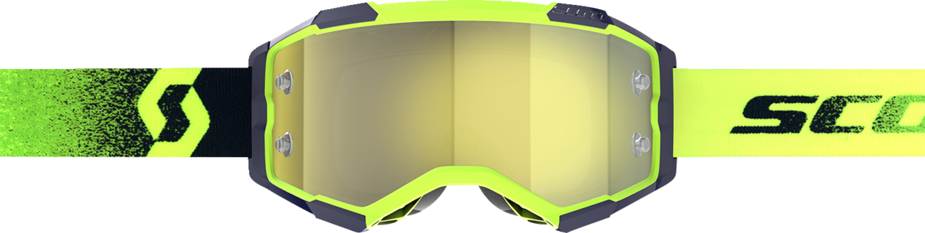 SCOTT Fury Goggle - Neon Green/Neon Yellow - Yellow Chrome Works Lens 272828-5727289