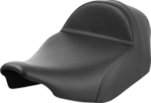 SADDLEMEN Solo Seat - Plain - Extended Reach - FLT/FLH '23-'24 823-07E-0040