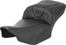 SADDLEMEN Roadsofa™ Extended Reach Seat - without Backrest - Carbon Fiber - FLTR/FLHX '23-'24 823-07-18600