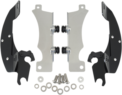 MEMPHIS SHADES Batwing Trigger Lock Mounting Kit - XV 950 - Black MEK1916