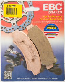 Brake Pads Fa726r Sintered R Series