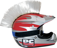 PC RACING Helmet Mohawk - White PCHMWHITE