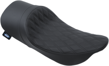 DRAG SPECIALTIES SEATS Low Profile Solo Seat - Forward - Double Diamond - FL '99-'07 0801-1159