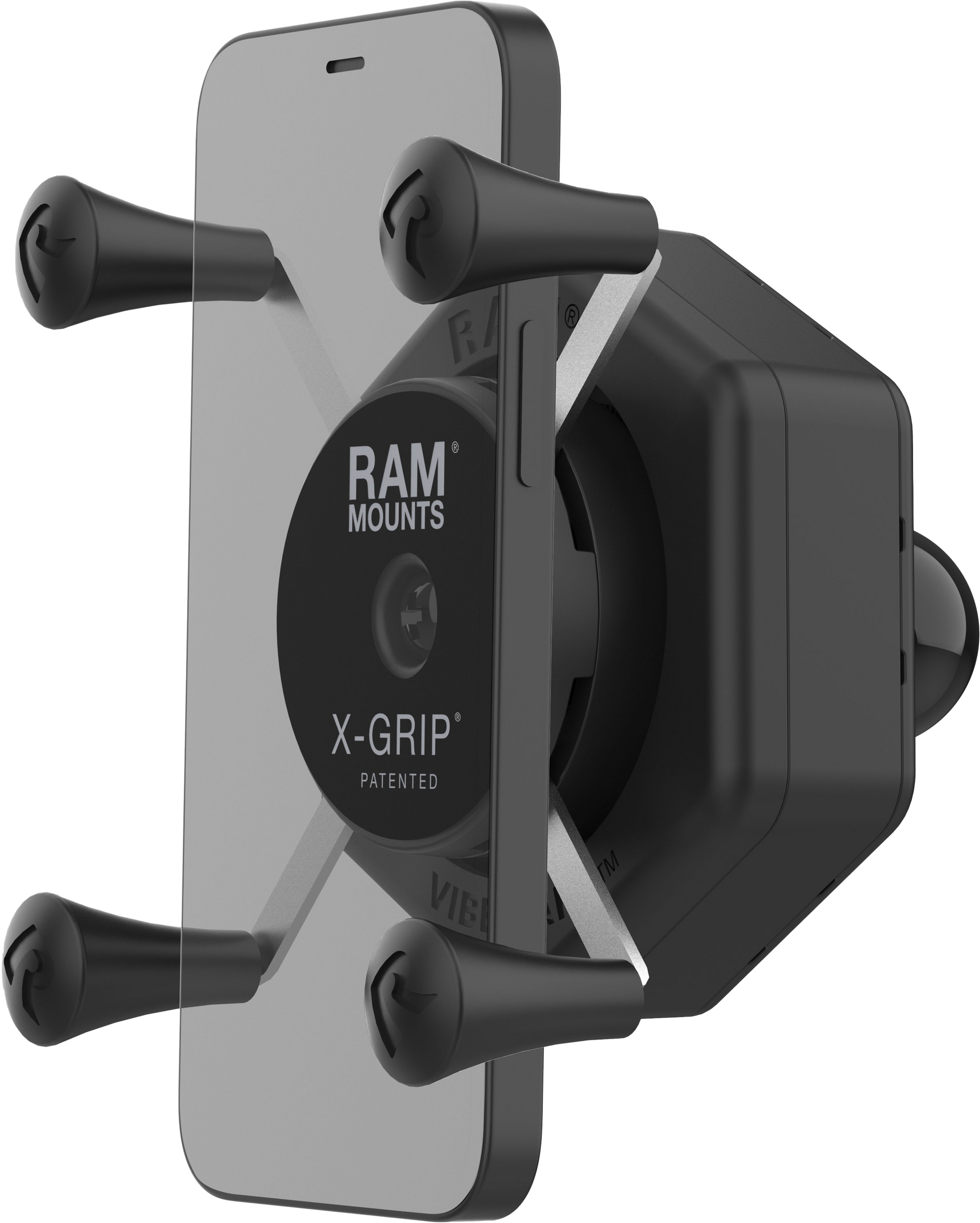 X Grip Vibe Safe Phone Holder With Ball Adapter