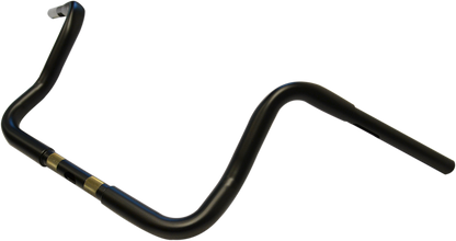 LA CHOPPERS 1-1/4" Touring Ape Hanger Handlebar - 10" - Flat Black LA-7321-10M