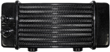 JAGG OIL COOLERS Universal Oil Cooler - 10-Row - Gloss Black 3130