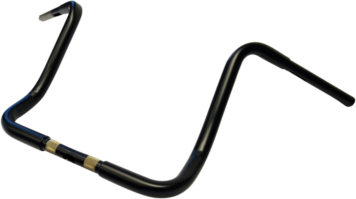 LA CHOPPERS 1-1/4" Touring Ape Hanger Handlebar - 14" - Flat Black LA-7321-14M