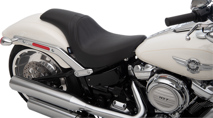 DRAG SPECIALTIES SEATS Predator Seat - Solar Leather - Smooth - FLFB/S '18-'22 0802-1182