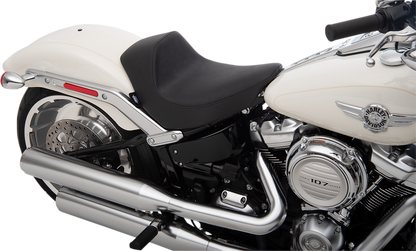 DRAG SPECIALTIES SEATS EZ-Solo Seat - Smooth - Vinyl - FLFB/S '18-'22 0802-1183