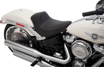 DRAG SPECIALTIES SEATS EZ-Solo Seat - Smooth - Solar-Reflective Leather - FLFB/S '18-'22 0802-1184