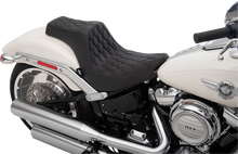 DRAG SPECIALTIES SEATS Predator III Seat - Double Diamond - Black Stitching - FLFB/S '18-'25 0802-1188