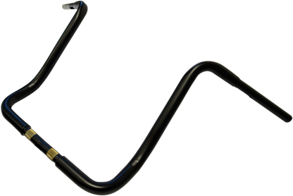 LA CHOPPERS 1-1/4" Touring Ape Hanger Handlebar - 16" - Flat Black LA-7321-16M
