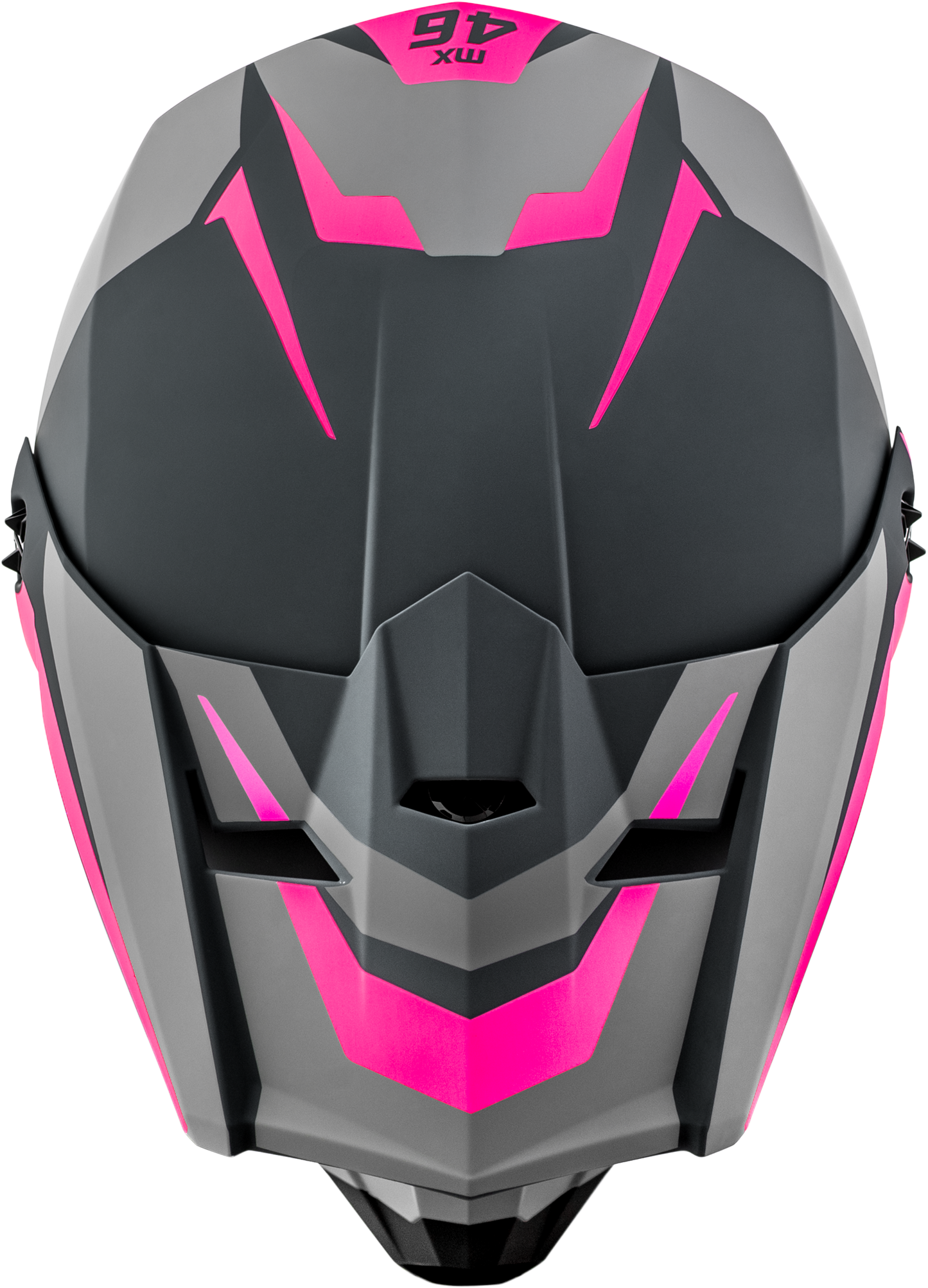 Mx 46 Cyclus Hemet Matte Grey/Pink Lg
