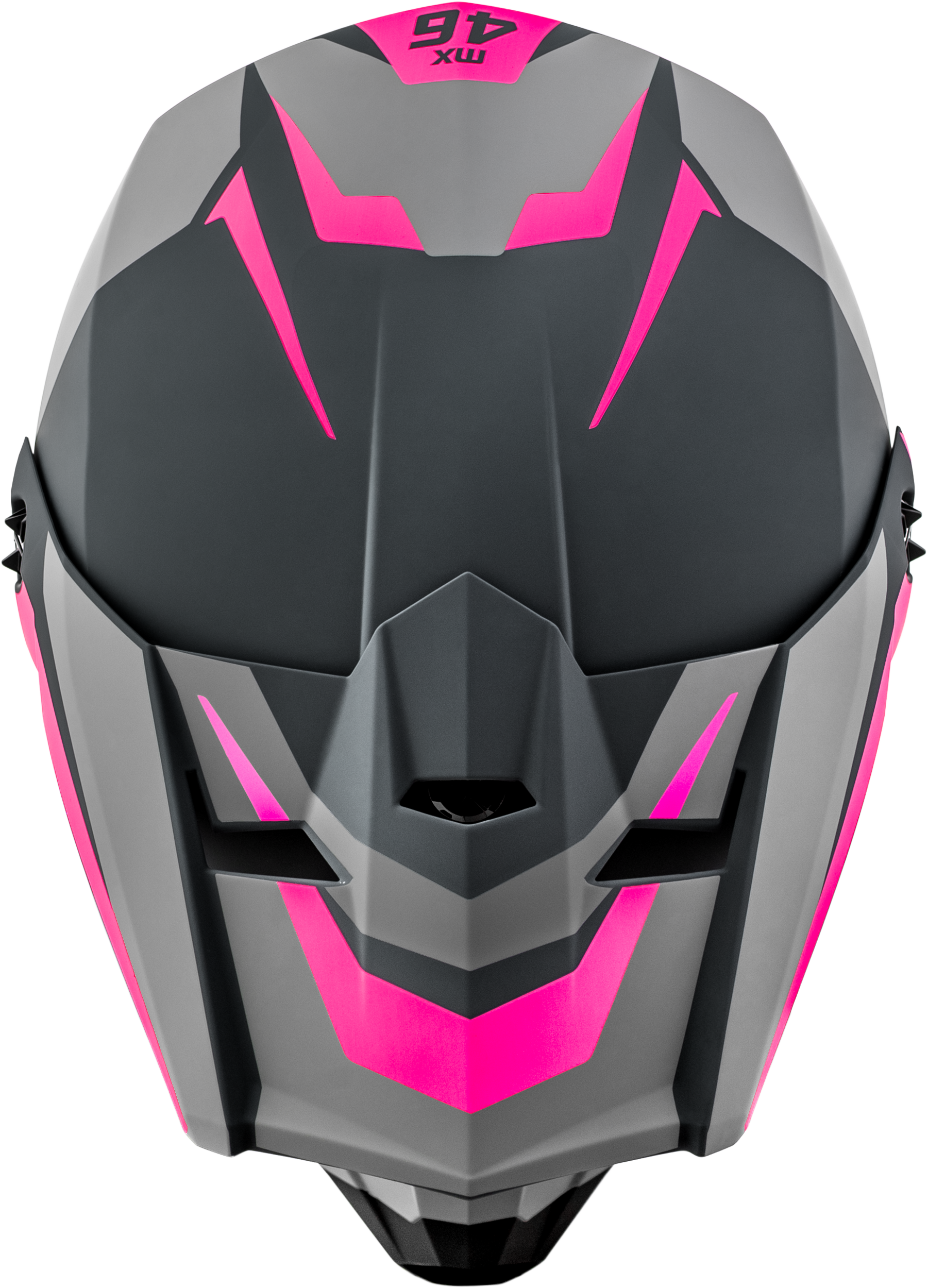 Mx 46 Cyclus Hemet Matte Grey/Pink Lg