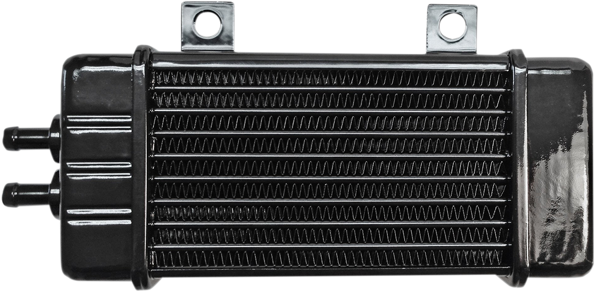 JAGG OIL COOLERS Universal Oil Cooler - 10-Row - Gloss Black 3150