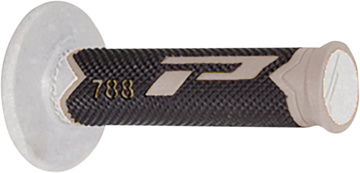 PRO GRIP Cross Triple Density 788 Grips - Dark Gray/Gray/Black PA078800GRGN