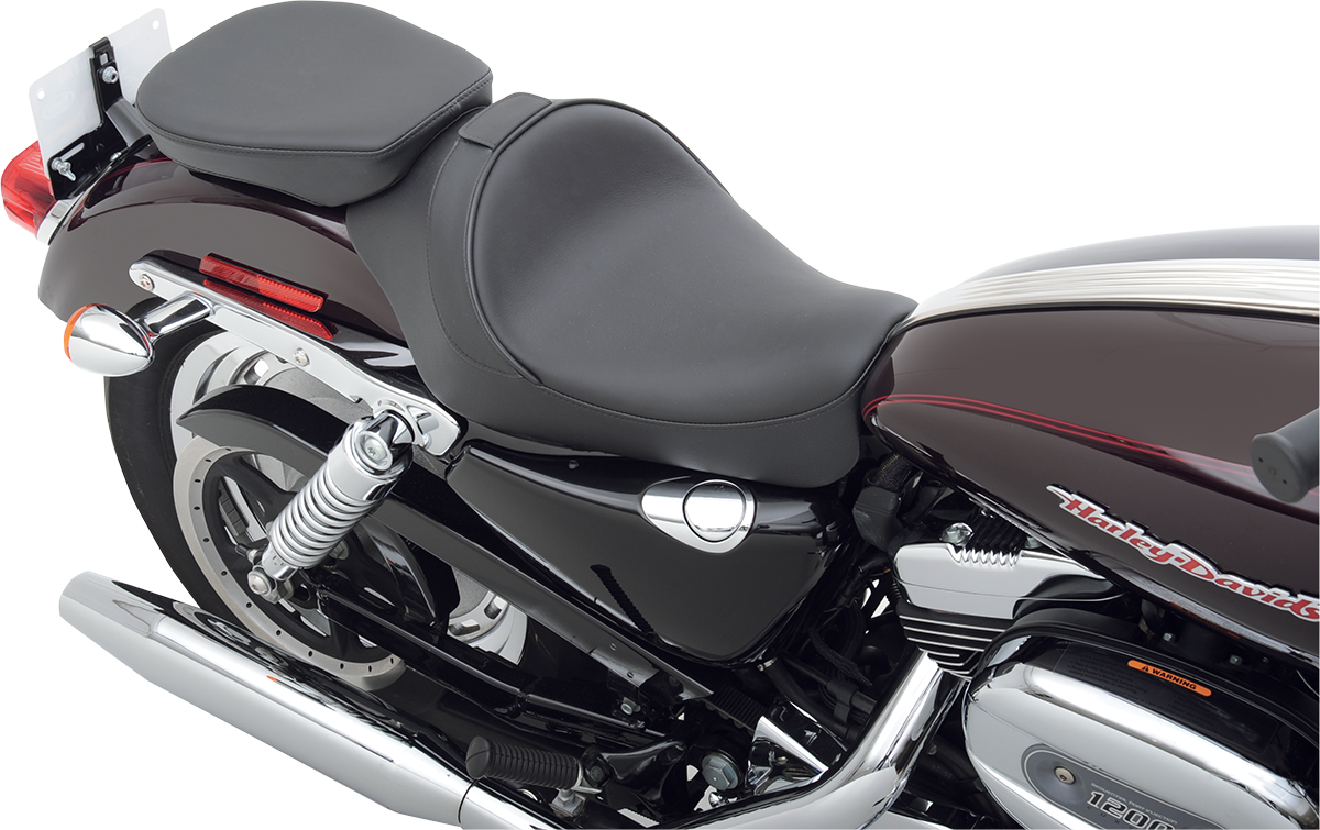 DRAG SPECIALTIES SEATS Rear Solo Seat - Wide - Smooth - XL '04-'22 0804-0409