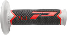 PRO GRIP Cross Triple Density 788 Grips - Red/Gray/Black PA078800ROGN