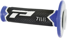PRO GRIP Cross Triple Density 788 Grips - Gray/Blue/Black PA078800TGBL