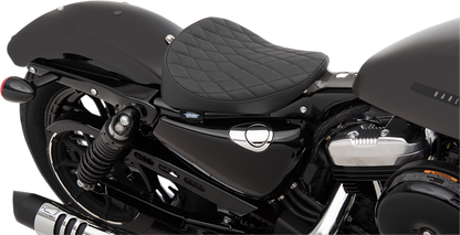 DRAG SPECIALTIES SEATS Bobber Solo Seat - Diamond Sitch - Vinyl - XL '10-'22 0804-0738