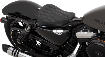 DRAG SPECIALTIES SEATS Bobber Solo Seat - Double Diamond - XL '10-'22 0804-0739