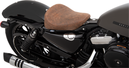 DRAG SPECIALTIES SEATS Bobber Solo Seat - Brown - Distressed - XL '10-'22 0804-0742