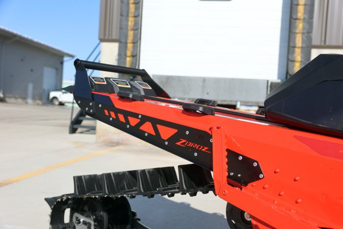 Rear Bumper Black Lynx Shredder 4100 Series