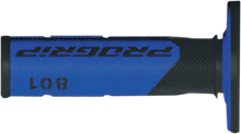 PRO GRIP 801 Hybrid Duo-Density Cross Grips - Black/Blue PA080100NEBL