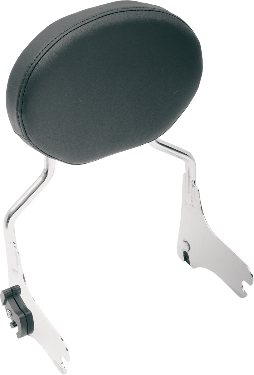 DRAG SPECIALTIES SEATS Oval Sissy Bar Pad - Smooth - FL '97-'22 0822-0118