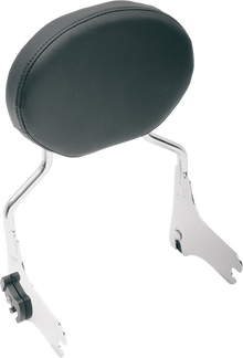 DRAG SPECIALTIES SEATS Oval Sissy Bar Pad - Smooth - FL '97-'22 0822-0118
