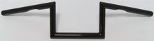 1" Z Bar Dimpled 6" Gloss Black