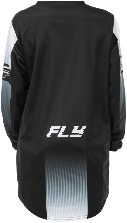 Youth F 16 Jersey Black/White Yxl