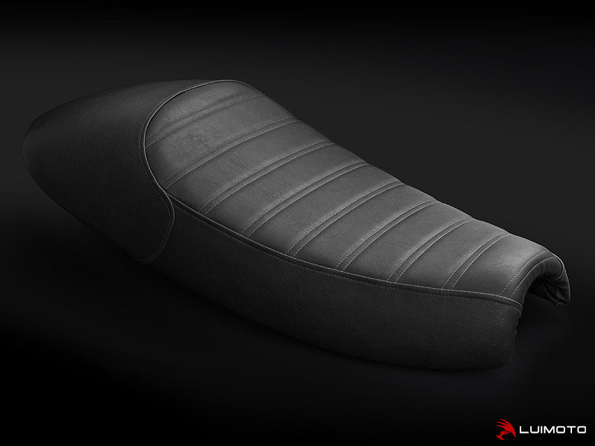 LUIMOTO (Sixty 8 | Vintage | Ribbed Stitching ) Seat Cover for the Triumph Thruxton Bonneville and Scrambler