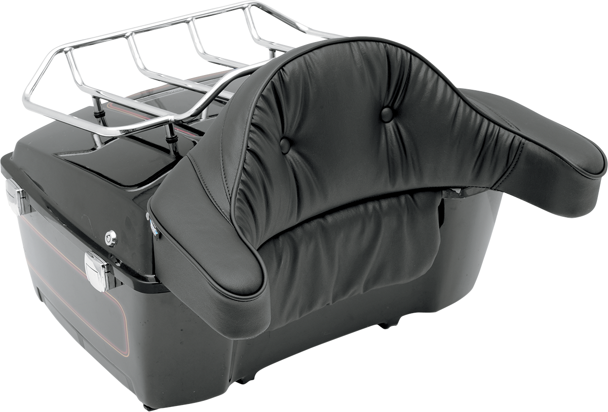 DRAG SPECIALTIES SEATS Tour Box Pad - Pillow - Black 0822-0140