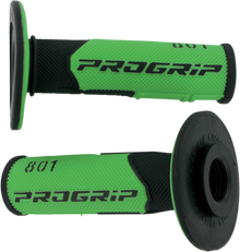 PRO GRIP 801 Hybrid Duo-Density Cross Grips - Black/Green PA080100NEVE
