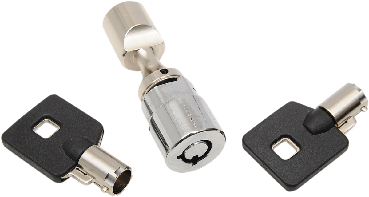 DRAG SPECIALTIES Fork Lock - Chrome E21-0214-F